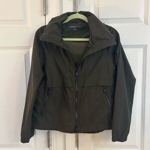 Babaton Olive Jacket with Hood from Aritzia